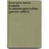 Literarische Werke: Groteske Musikantengeschichten (German Edition)