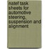 Natef Task Sheets For Automotive Steering, Suspension And Alignment