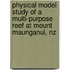 Physical Model Study Of A Multi-purpose Reef At Mount Maunganui, Nz