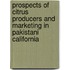 Prospects Of Citrus Producers And Marketing In Pakistani California