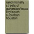 Rand McNally Streets of Galveston/Texas City/South Suburban Houston