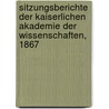 Sitzungsberichte der Kaiserlichen Akademie der Wissenschaften, 1867 door Kaiserl. Akademie Der Wissenschaften In Wien. Mathematisch-Naturwissenschaftliche Klasse