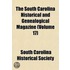 The South Carolina Historical and Genealogical Magazine (Volume 17)