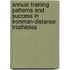 Annual Training Patterns and Success in Ironman-Distance Triathletes