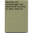 Berichte Und Mittheilungen Des Alterthums-vereines Zu Wien, Band Xiv