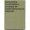 Bioacústica, morfometría y ecología de Melanophryniscus stelzneri door Ana Laura Raquel Correa