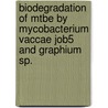 Biodegradation Of Mtbe By Mycobacterium Vaccae Job5 And Graphium Sp. door María-Adriana Martínez-Prado