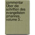 Commentar Über Die Schriften Des Evangelisten Johannes, Volume 3...