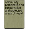 Community Participation on Conservation and Protected Areas of Nepal door Pabitra Dahal