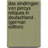Das Eindringen Von Percys Reliques in Deutschland . (German Edition)