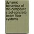 Dynamic behaviour of the composite steel-concrete beam floor systems