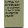 Ecology and Conservation Management of Sommieria Leucophylla Beccari door Didik Widyatmoko