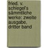 Fried. V. Schlegel's Sämmtliche Werke: zweite Ausgabe, dritter Band