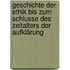 Geschichte der Ethik bis zum Schlusse des Zeitalters der Aufklärung