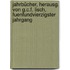 Jahrbücher, Herausg. Von G.C.F. Lisch, Fuenfundvierzigster Jahrgang