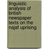 Linguistic Analysis of British Newspaper Texts on the Najaf Uprising by Stephan Schuster