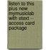 Listen to This Plus New Mymusiclab with Etext -- Access Card Package