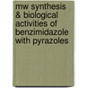 Mw Synthesis & Biological Activities Of Benzimidazole With Pyrazoles door Kalirajan Rajagopal