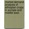 Market Demand Analysis of Ethiopian Crops in Europe and Middle East: by Berihun Tefera