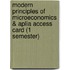 Modern Principles of Microeconomics & Aplia Access Card (1 Semester)