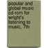 Popular And Global Music Cd-rom For Wright's Listening To Music, 7th