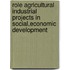 Role Agricultural Industrial Projects In Social,Economic Development