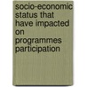 Socio-economic Status that have Impacted on Programmes Participation door Precious Tobechukwu Toby Nwachukwu