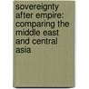 Sovereignty After Empire: Comparing the Middle East and Central Asia door Sally N. Cummings