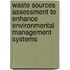 Waste sources assessment to enhance environmental management systems