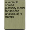 A Versatile Spread Plasticity Model For Seismic Analysis Of Rc Frames door Michael Kyakula