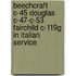 Beechcraft C-45 Douglas C-47-C-53 Fairchild C-119G in Italian Service
