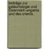 Beiträge zur Paläontologie und Österreich-Ungarns und des Orients.
