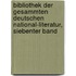 Bibliothek der gesammten deutschen National-Literatur, siebenter Band