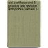 Cisi Certificate Unit 3 Practice And Revision Kit Syllabus Version 12