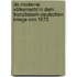 Da Moderne Völkerrecht in Dem Französisch-Deutschen Kriege Von 1870