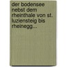 Der Bodensee Nebst Dem Rheinthale Von St. Luziensteig Bis Rheinegg... by Gustav Benjamin Schwab