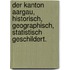 Der Kanton Aargau, historisch, geographisch, statistisch geschildert.