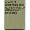 Effects Of Gelatinated Cdte Quantum Dots On Differentiated Pc12 Cells door Yurii K. Gun'ko