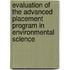 Evaluation of the Advanced Placement Program in Environmental Science