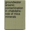 Groundwater Arsenic Contamination in Chakdaha - Role of Mica Minerals door Sudipta Chakraborty