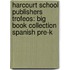 Harcourt School Publishers Trofeos: Big Book Collection Spanish Pre-K