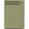 Jahrbuch der Deutschen Shakespeare-Gesellschaft, Neunzehnter Jahrgang by Deutsche Shakespeare-Gesellschaft