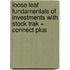 Loose Leaf Fundamentals of Investments with Stock Trak + Connect Plus