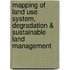 Mapping of Land Use System, Degradation & Sustainable Land Management