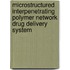 Microstructured Interpenetrating Polymer Network Drug Delivery System