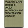 Musielak-Orlicz spaces of vector sequences and superposition operator door Isaac Shragin
