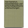 New-Kamerun, Reiseerlebnisse und wirtschaftspolitische Untersuchungen door Zimmermann
