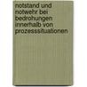 Notstand Und Notwehr Bei Bedrohungen Innerhalb Von Prozesssituationen door Christoph Paglotke