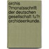 Orchis ?Monatsschrift der Deutschen Gesellschaft fu?r Orchideenkunde.