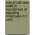 Role Of Cd2 And Cd48 In Recruitment Of Signaling Molecules In T Cells